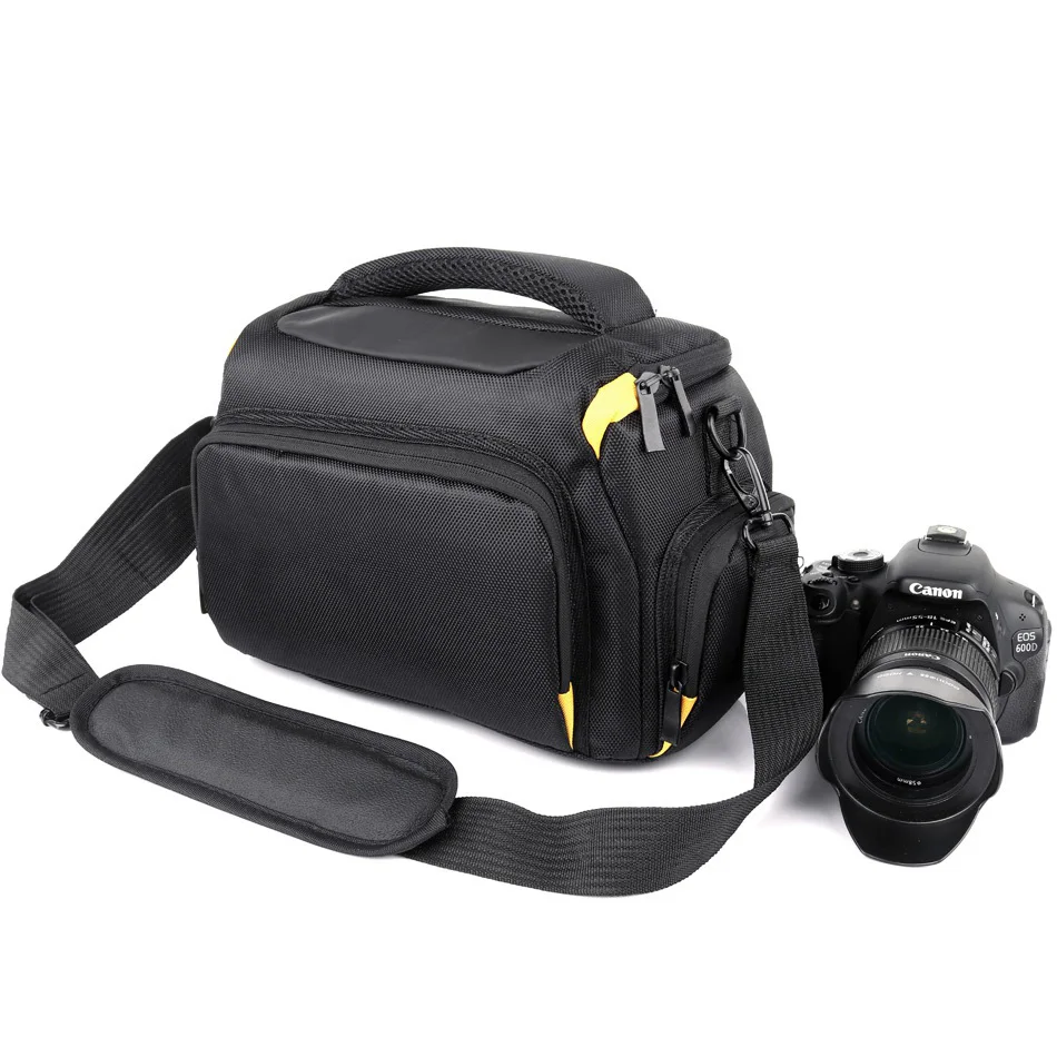 Уплотненная сумка для камеры наплечный чехол Nikon D5300 D3400 D3300 D3200 D3100 D7500 D7200 Fujifilm X T20 T2