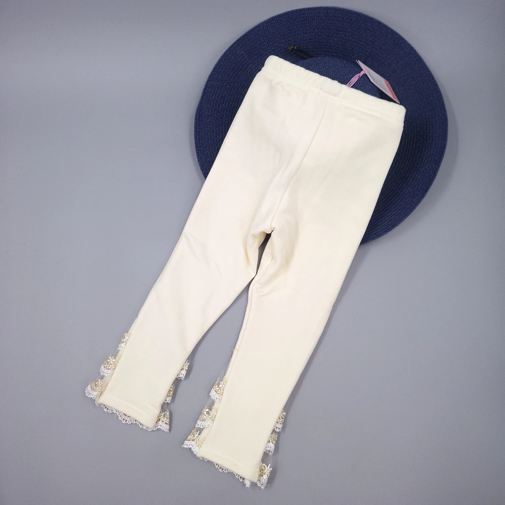 Леггинсы для маленьких девочек Chumhey осенне-зимние штаны бархатные флисовые