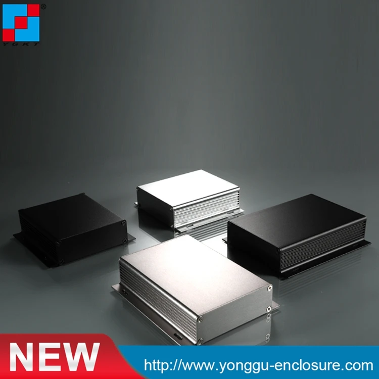Коробка YGKT алюминиевая черная 104x28x95 мм Лидер продаж для электронного блока