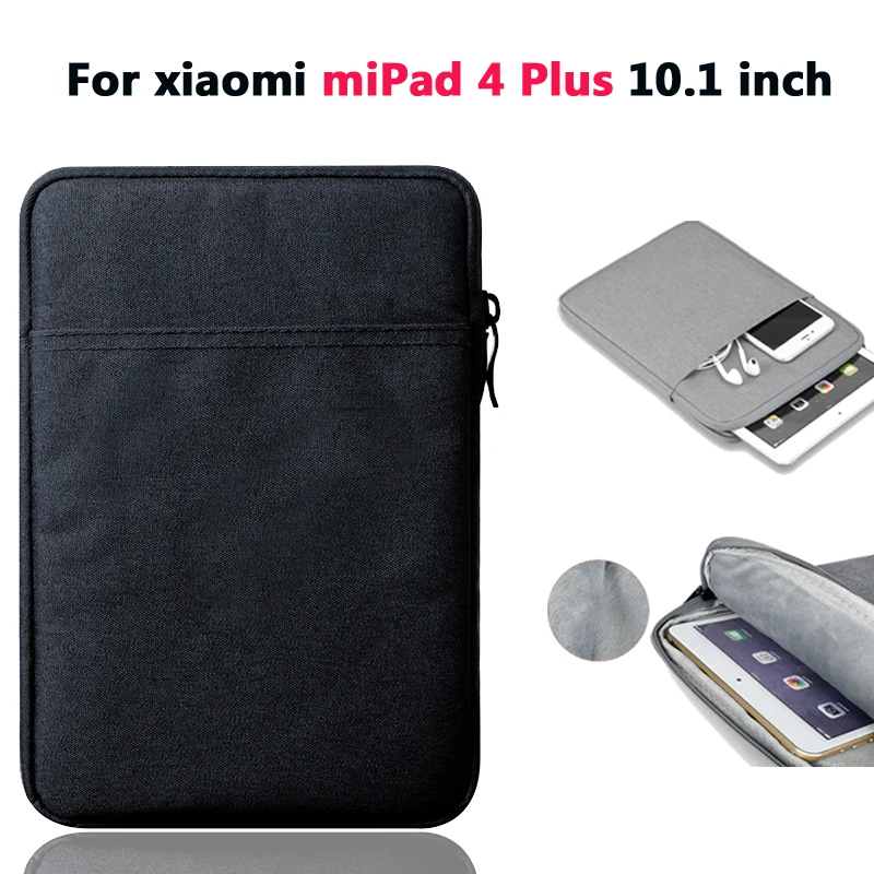 For miPad 4 Plus 10 Защита экрана для xiaomi mi Pad 4 Plus 10,1 дюймов закаленное стекло для планшета защитная пленка сумка премиум-класса чехол - Цвет: For miPad 4 Plus 10