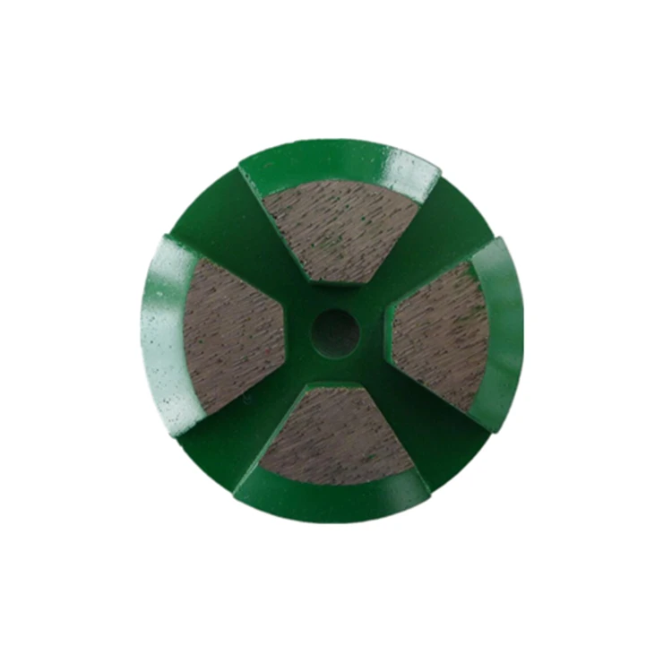 GD14 Redi Lock Diamond Concrete Grinding Disc Cup Wheel with Four Segments for Rough Terrazzo Floor 9PCS | Инструменты