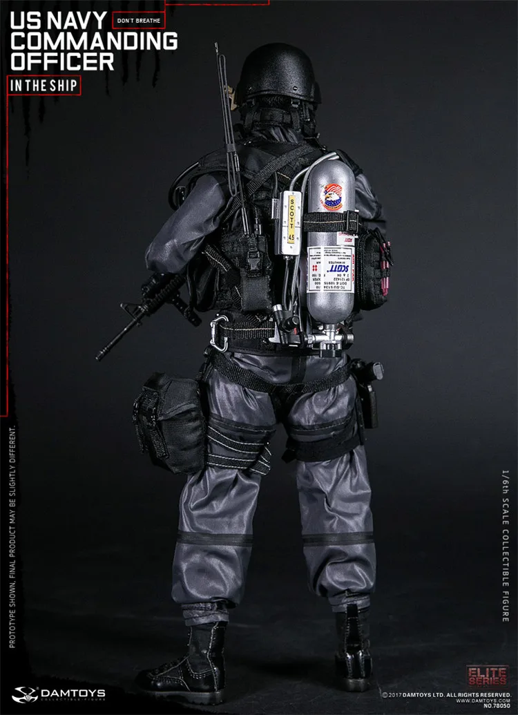 DAM Toys 1/6 командная фигурка командира флота США Solider полный набор для