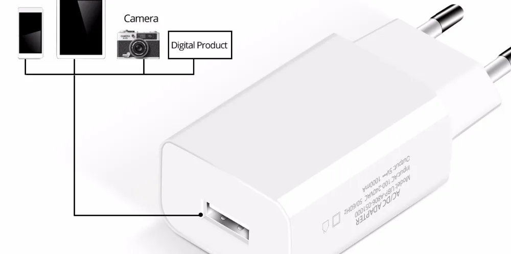 FONKEN USB зарядное устройство 5 в 1 а универсальная зарядка для телефона 5 Вт портативное настенное зарядное устройство USB адаптер питания зарядка для мобильного телефона зарядное устройство s