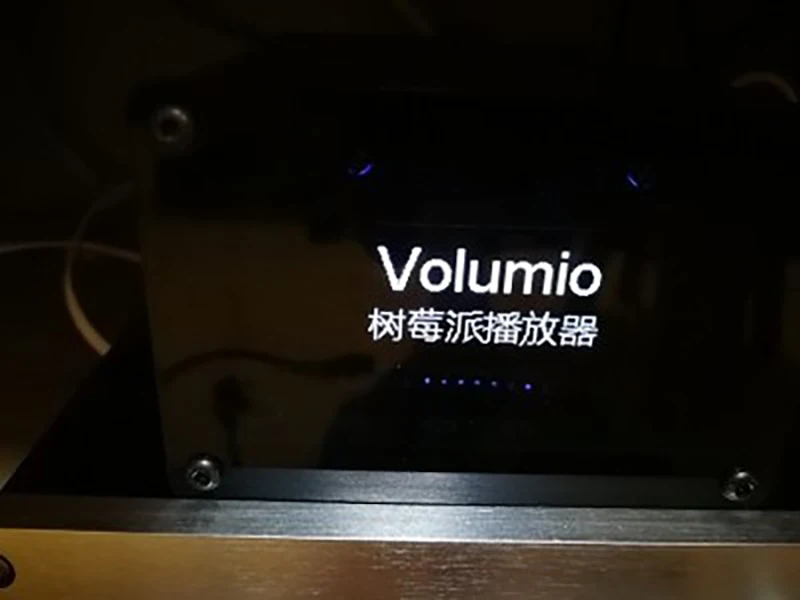 ES9038Q2M HiFi DAC декодер DSD128/PCM384 музыкальный плеер для Raspberry Pi 3B+/3B/2B с 1,54 дюймовым OLED