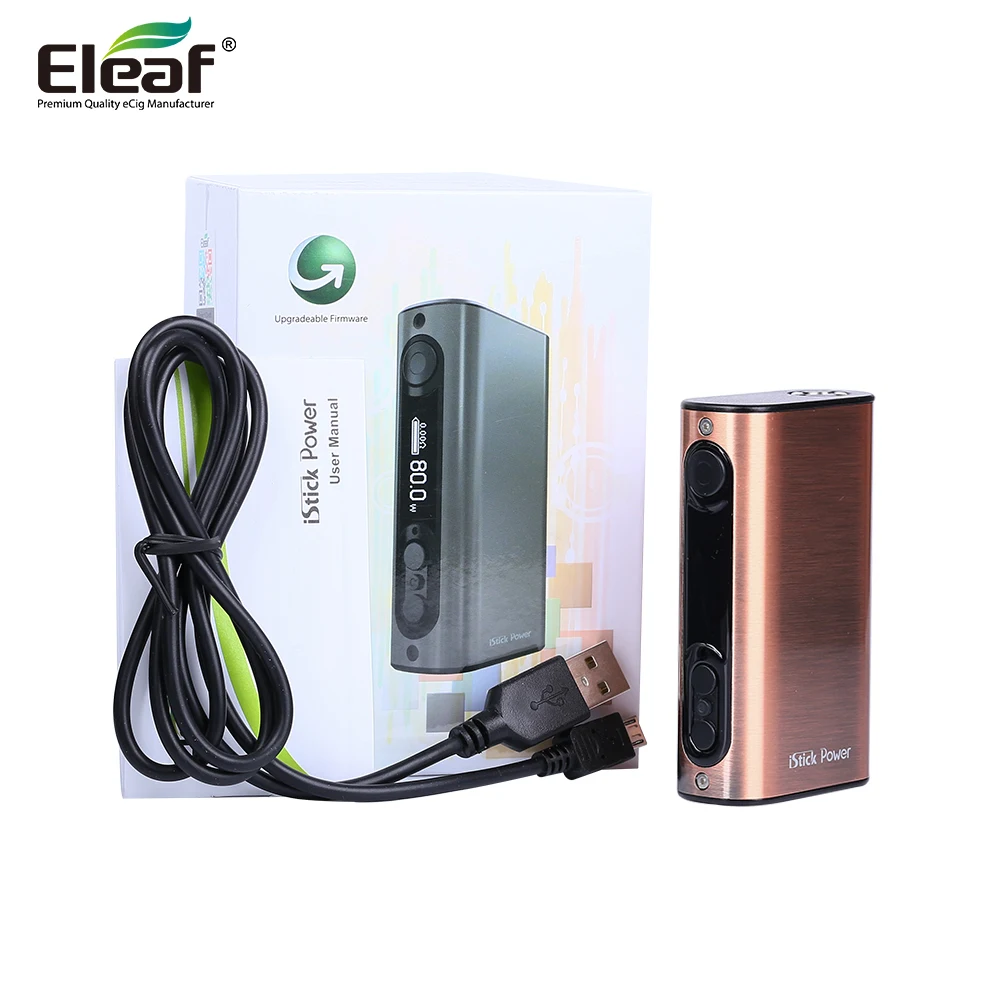 Оригинальный Eleaf iStick power MOD/i 80 Вт TC Box Mod Vape с аккумулятором 5000 мАч электронная