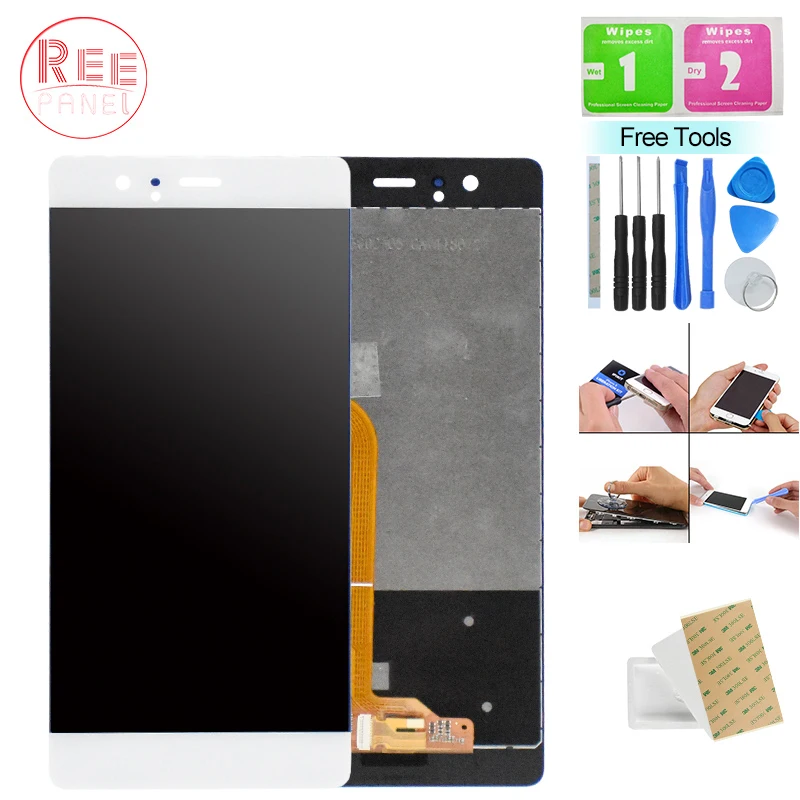 AAA Качество P9 ЖК дисплей для HUAWEI Lite экран VNS L31 L21 EVA L09 L19 Digiziter L09/ L19|Экраны мобильных