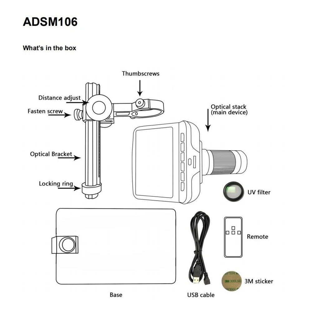 Цифровой микроскоп 4 3 дюйма 1080P с HD датчиком usb для ремонта телефона дистанционным
