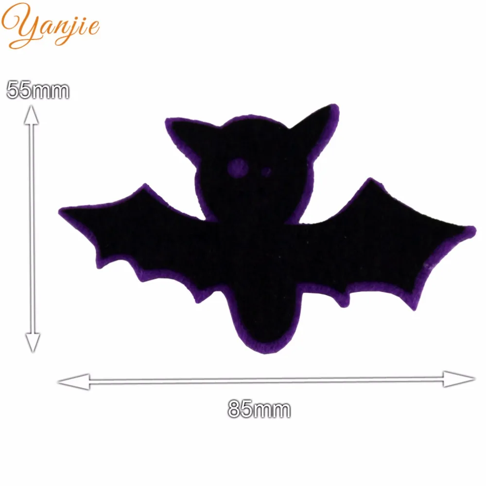 50 шт./лот оптовая продажа европейские фетровые подушечки для Хэллоуина детские