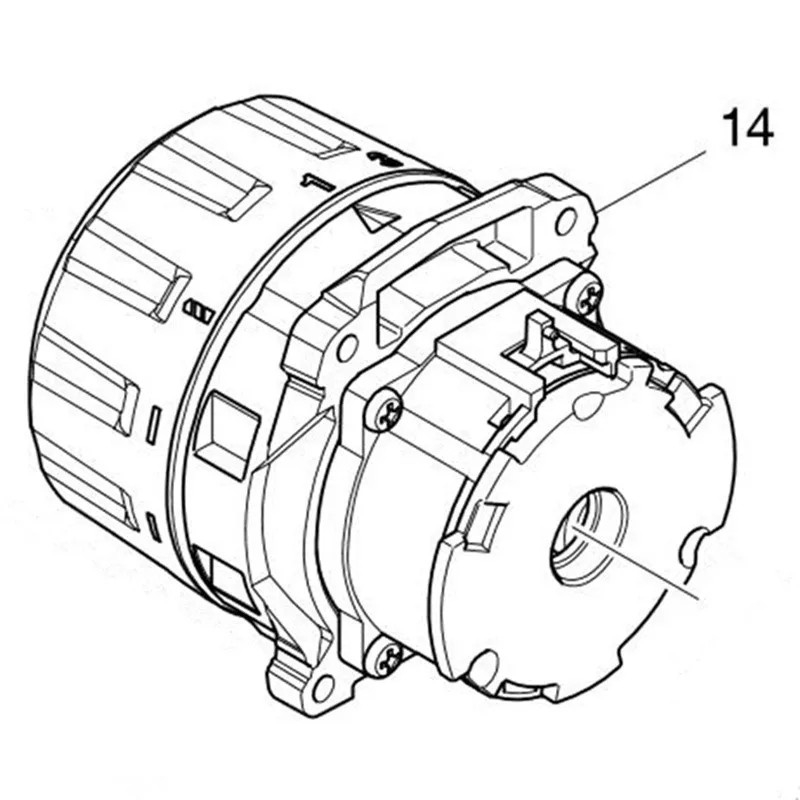 Подлинная коробка передач 127500 6 для Makita 123737 3 DDF484 DDF484Z DF484D|for makita|box forbox box |