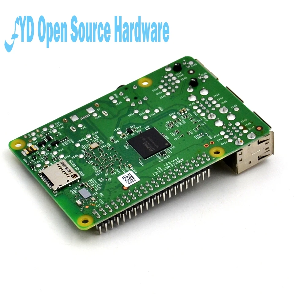 2018 новая Оригинальная Raspberry Pi 3 Model B плата 1 Гб LPDDR2 BCM2837 четырехъядерный Ras PI3 PI 3B с WiFi