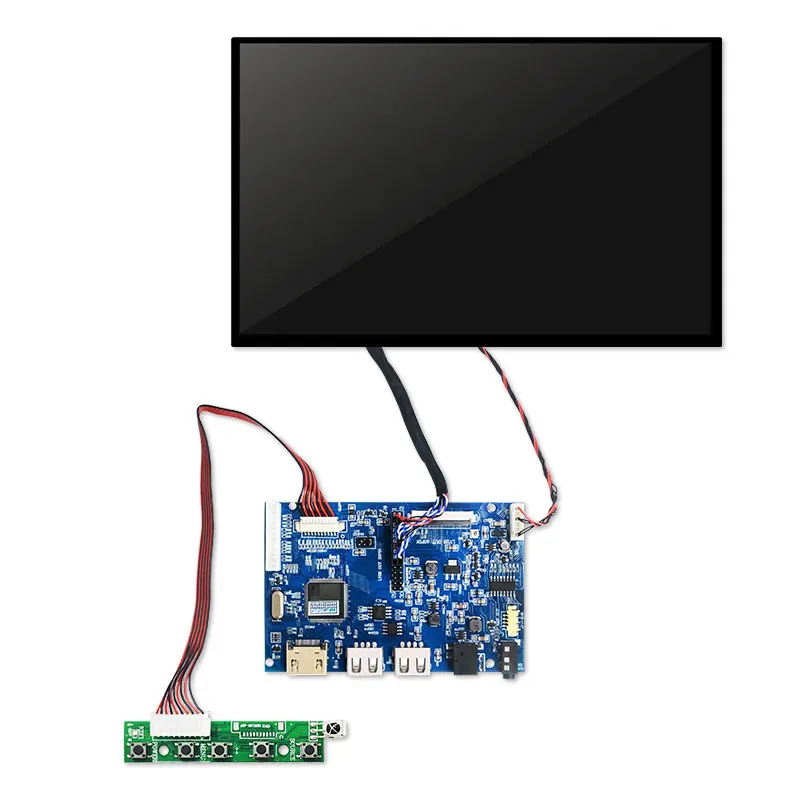 For Raspberry pi 3 B+ Screen 10.1'' Inch IPS LCD Display Panel 1280X800 TTL LVDS 40 Pins Controller Driver Board USB | Мобильные
