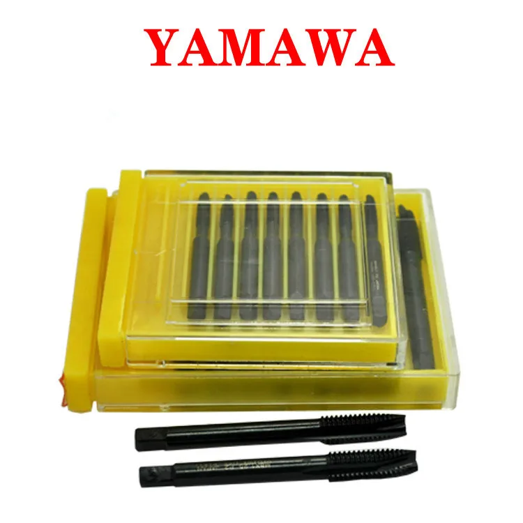 Прямая резьба YAMAWA 8 шт. M2 M3 M4 M5 M6 M8 M10 12 мм метчики с резьбой и бесплатная доставка |