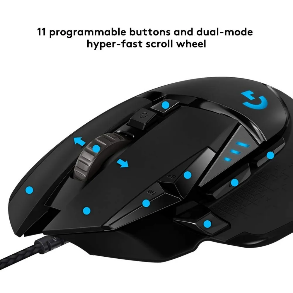Игровая мышь Logitech G502 HERO с датчиком HERO|Мыши| |