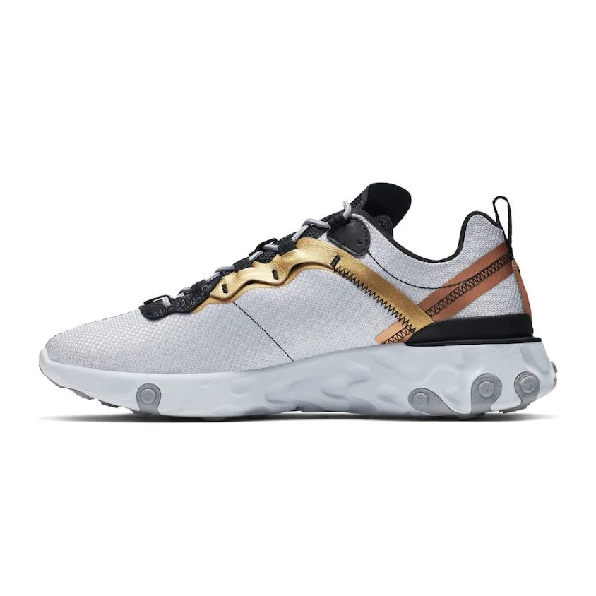 Вольт проклеенные швы React Element 55 Undercover X грядущие кроссовки Солнечный университет красные дизайнерские спортивные мужские и женские кроссовки
