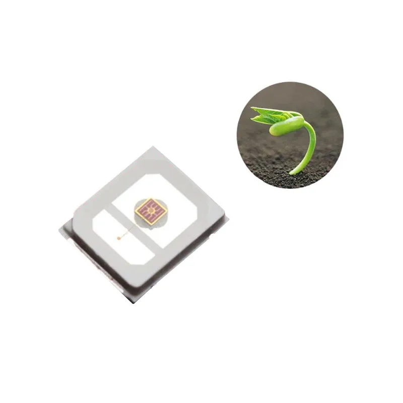 1000 шт. 0 2 2835 нм 4 Вт чип smd Светодиодная лампа высокой мощности для выращивания
