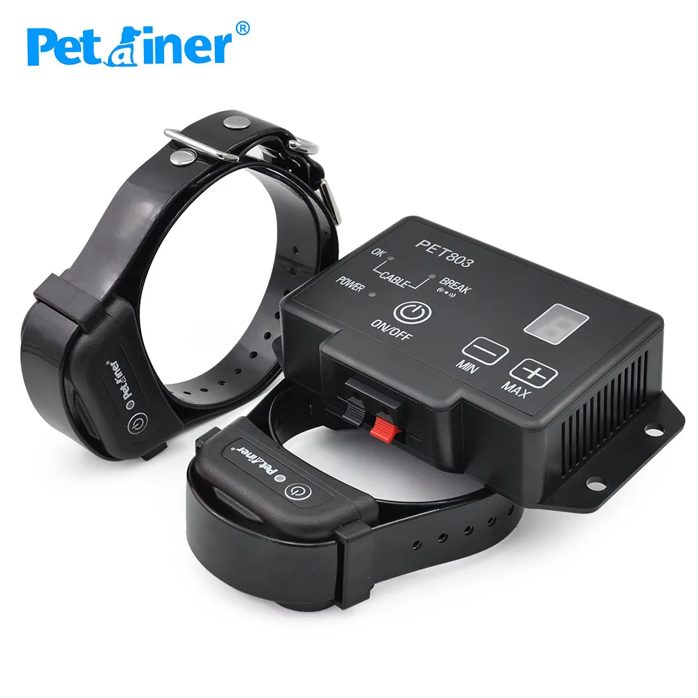 Беспроводной ошейник для собак Petrainer 803 2 электрический забор собак|fence dog collar|electric