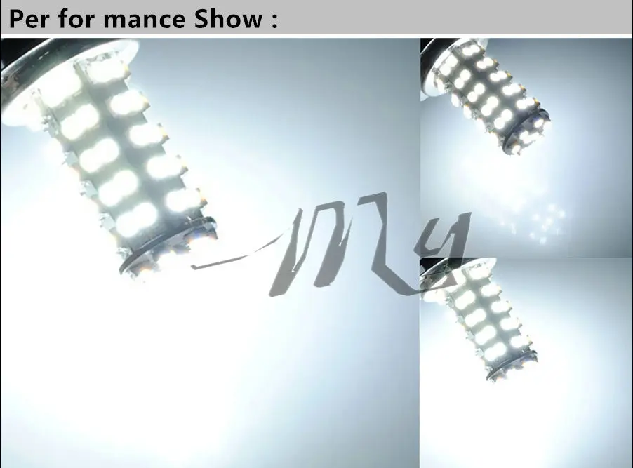 2 шт. H16 Белый 68 SMD 5202 5201 PSX24W передние противотуманные фары светодиодный ная лампа