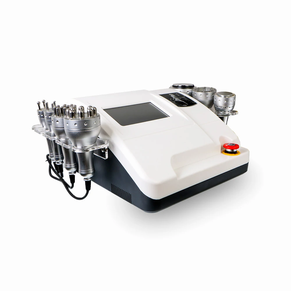 2019 последняя модель 8in1 RF радиочастотная вакуумный Липо Лазер Кавитации Body Shaper