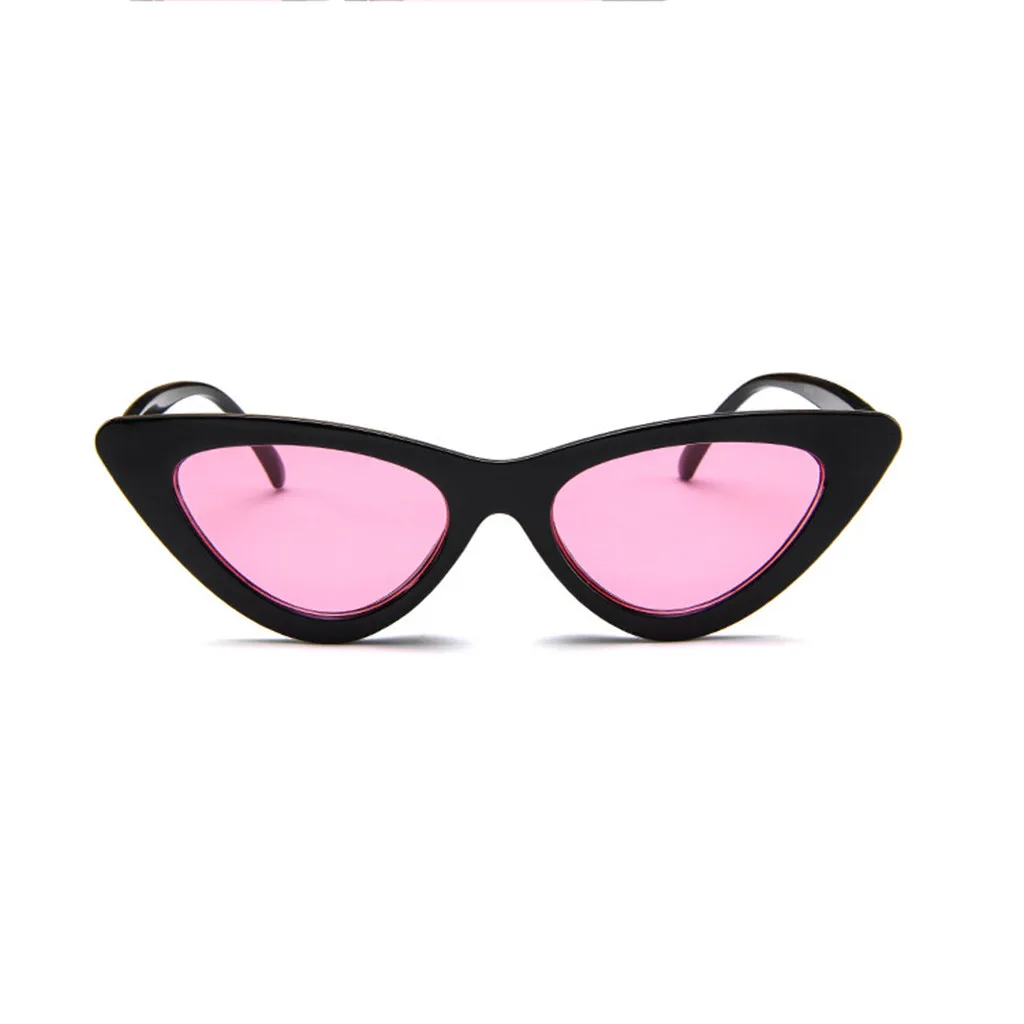 Sunglassese женские винтажные Ретро треугольные cateye очки feminino Солнцезащитные очки женские очки солнцезащитные очки для женщин