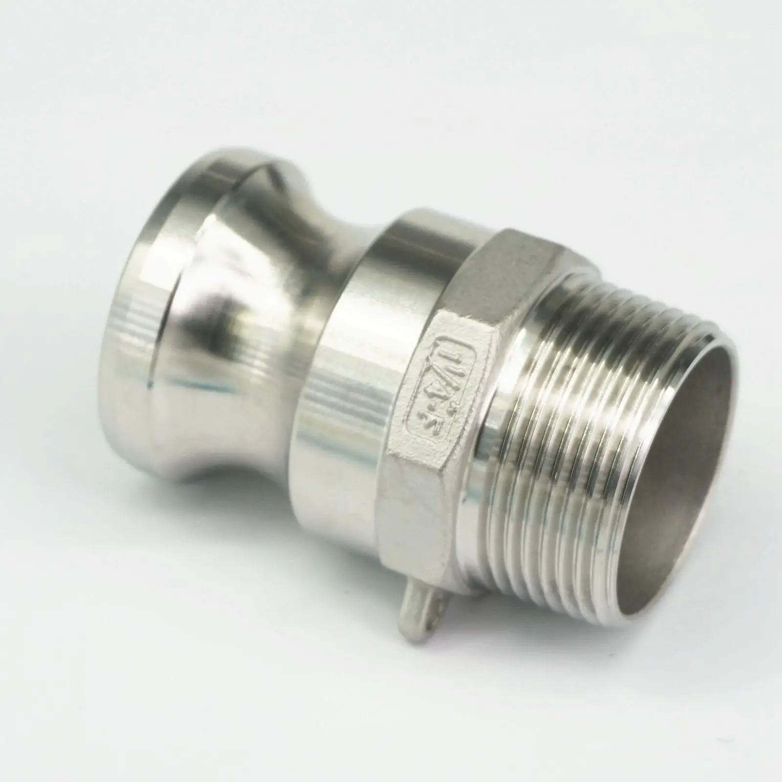 1-1/4 "BSP наружная резьба 304 нержавеющая сталь тип F штепсельная вилка Camlock фитинг