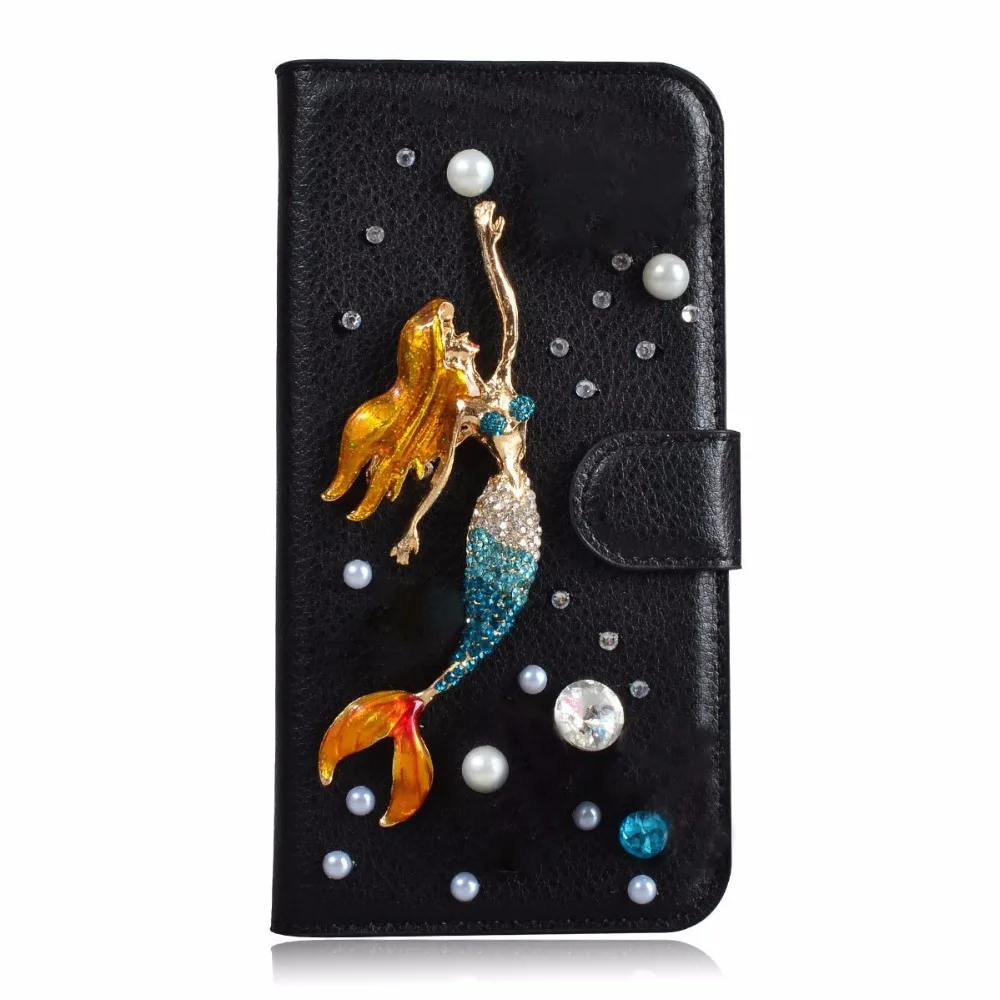 Ювелирное элегантные 3D со стразами Модный и красивый чехол для телефона из