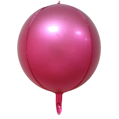 rose pink 1 шт Многоцветный магический градиентный алюминиевый пленочный шар для свадебного украшения, украшения для дня рождения, подарки на день детей - Цвет: rose pink