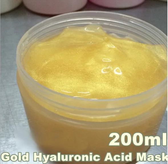 200 мл Золото Гиалуроновая кислота увлажняющая маска отбеливающий крем для лица