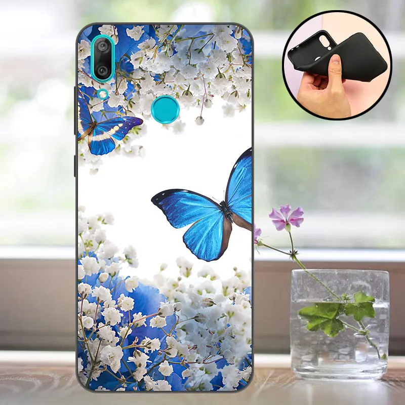BHD Чехол для huawei Honor 8A, мягкий ТПУ чехол для Honor 8A, чехол для телефона, для huawei Honor 8A, JAT-LX1, 8 A, чехол, силиконовый матовый Honor8A 6,09 - Цвет: BHD