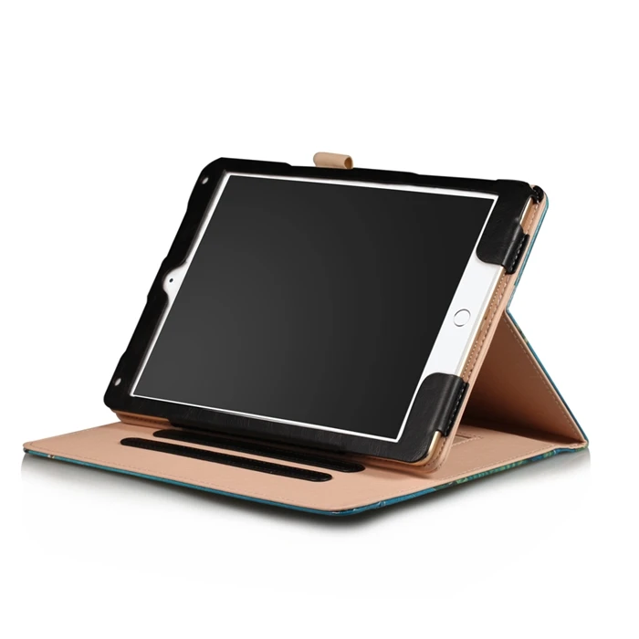Чехол из натуральной кожи для Apple, iPad 9,7&, роскошный чехол-книжка с подставкой, Магнитный чехол для iPad Air 1 2