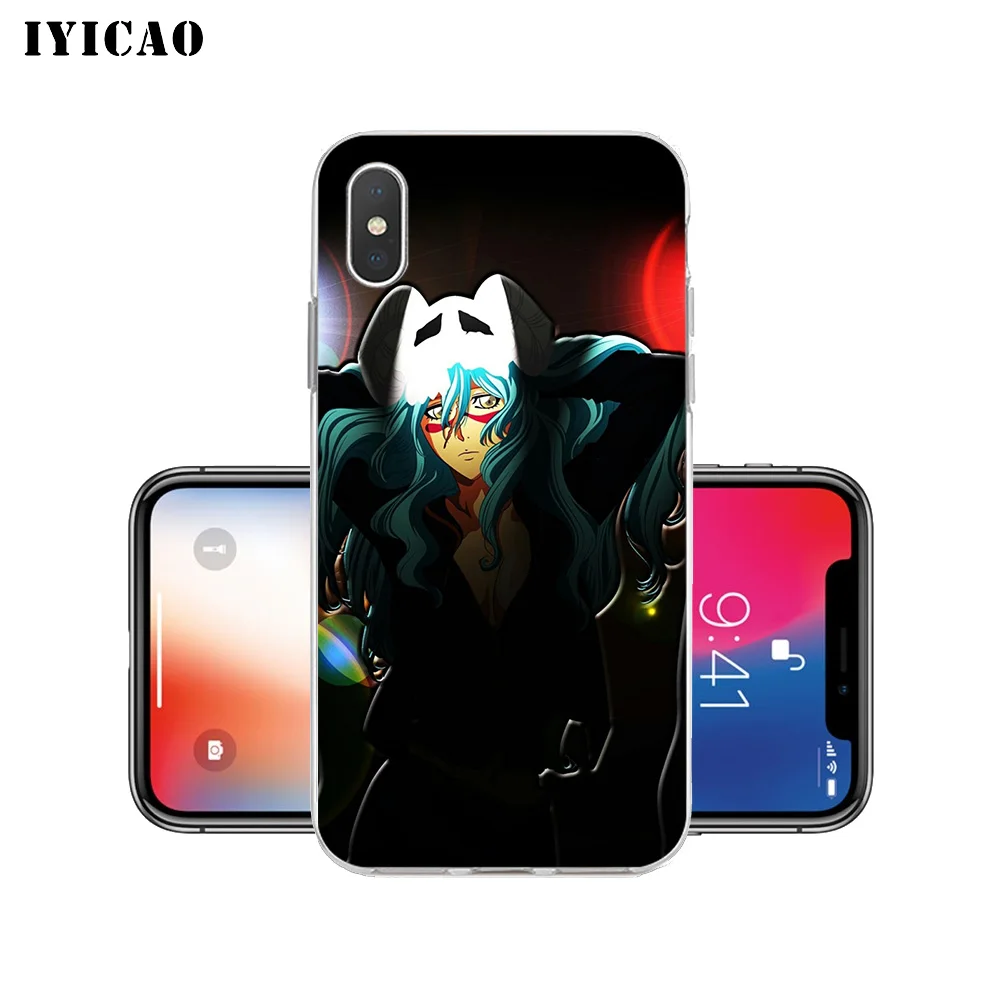 IYICAO Nelliel bleach Мягкий силиконовый чехол для телефона iPhone X XR XS MAX 6 6s 7 8 Plus 5 5S SE TPU