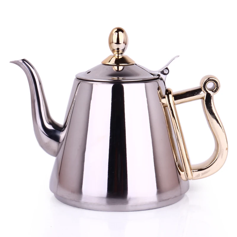 

Stainless steel teapot kettle induction cooker special gongfu teapot home flat With filter 1200ML