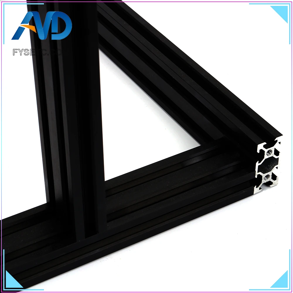 1 комплект Prusa i3 MK3 пивной обновленный экструзионный профиль 2040 V-SLOT алюминиевый Profielen для Prusa I3 MK2 MK2S MK3 3d принтера