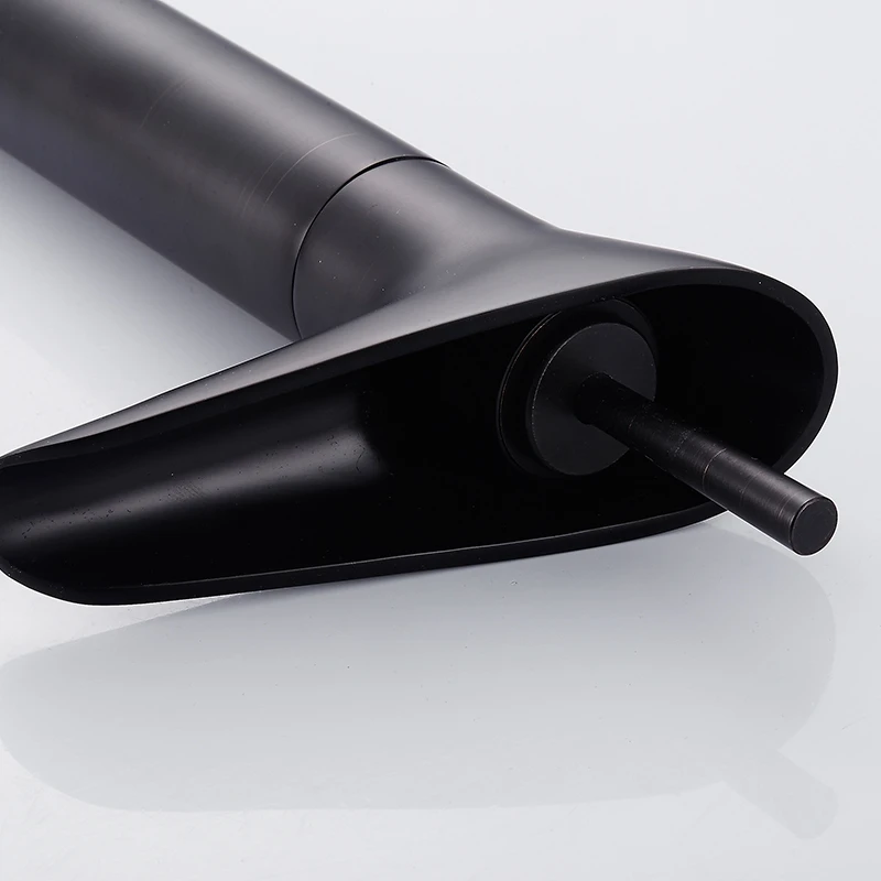 Высококачественный медный античный смеситель для раковины из черной бронзы