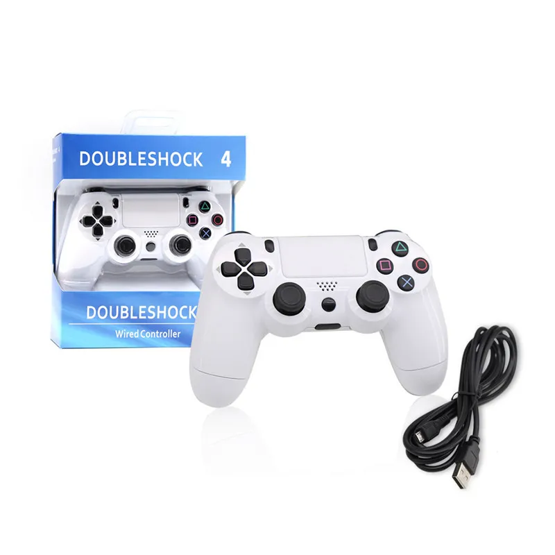 20 шт проводной игровой контроллер для PS4 контроллер для sony Playstation 4 для DualShock Вибрационный джойстик геймпады