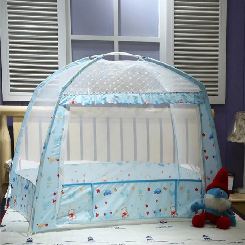 Летняя детская кровать навес москитная сетка чехол портативная кроватка