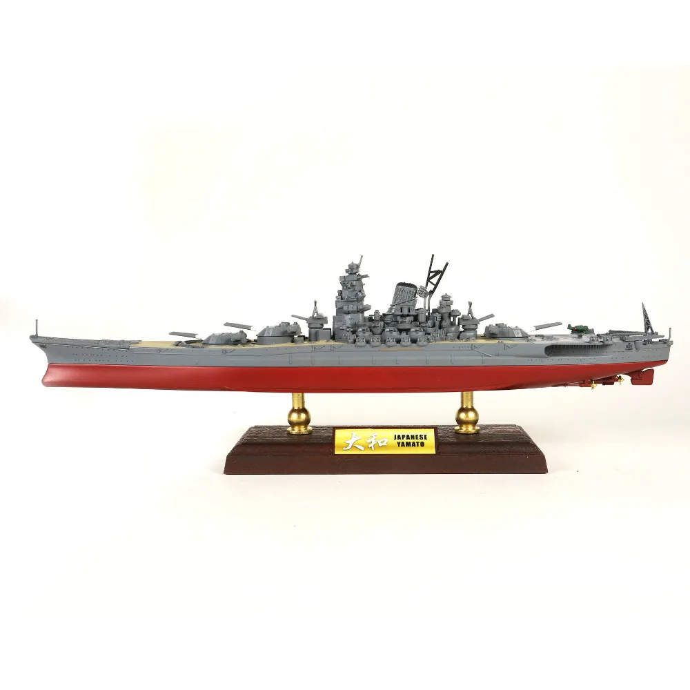 1: 700 Japan Yamato статическая готовая продукция модель броненосца из сплава украшение