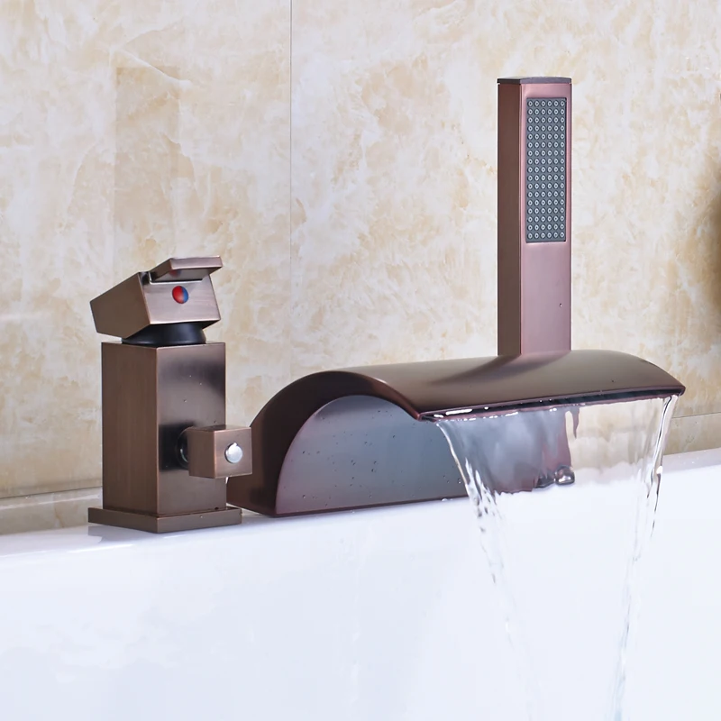 Смеситель для ванны с ручным душем 3 шт.|faucet bathtub|faucet brassfaucet shower |