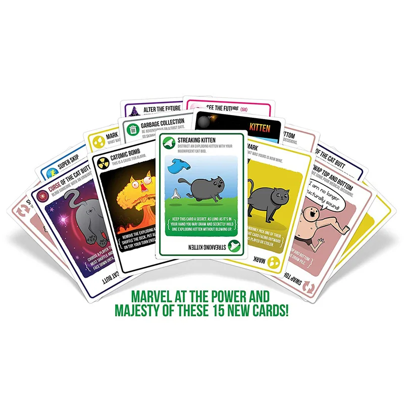 Streaking Kittens Kitty Board Game funny games happy DRUNK drinking game card | Спорт и развлечения