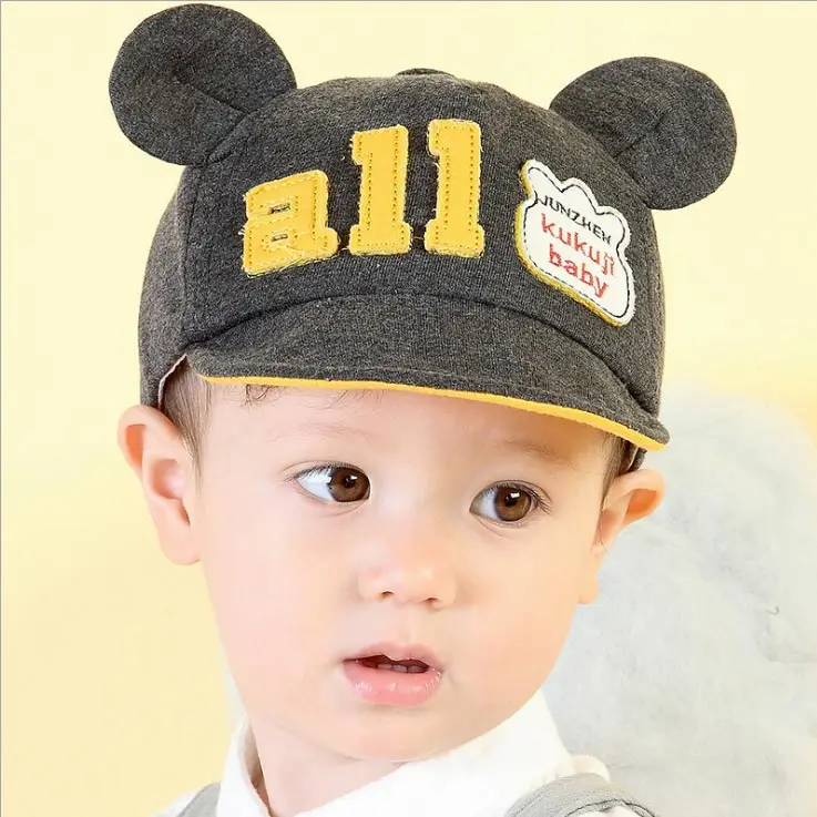 2017 Детские утка язык шляпа от солнца для девочек и мальчиков Микки TIDAL шапка