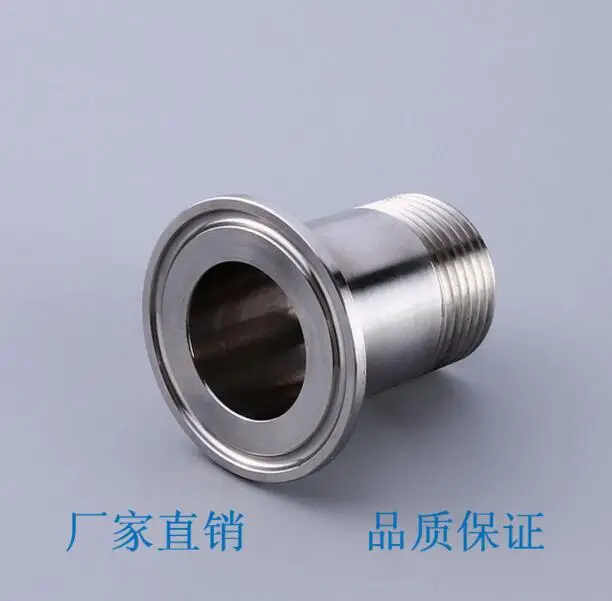 1,5 ''Tri Clamp до 1'' мужской BSPT адаптер, санитарный 304 из нержавеющей стали