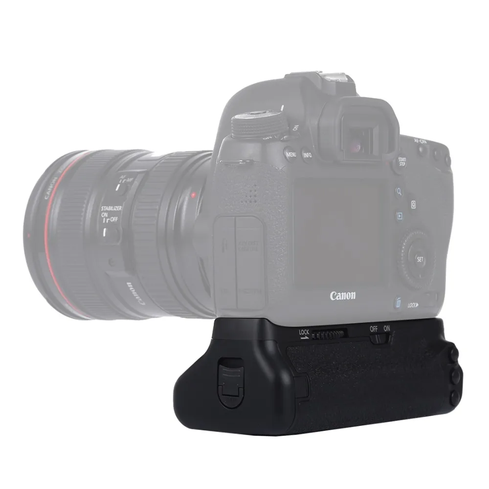 PULUZ Батарейная ручка для цифровой зеркальной камеры Canon EOS 6D Вертикальная
