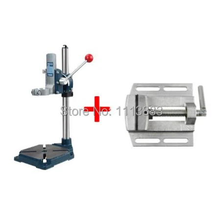 Сверхмощный сверлильный Стенд + тиски|drill stand|stand drill |