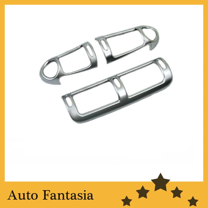 Матовый хром тире вентиляционное отверстие Крышка для Mercedes Benz W203 C класса