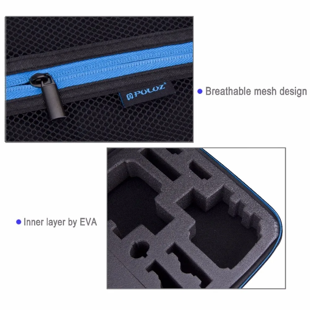 Портативный водонепроницаемый чехол для переноски и путешествий камер GoPro HERO4/3