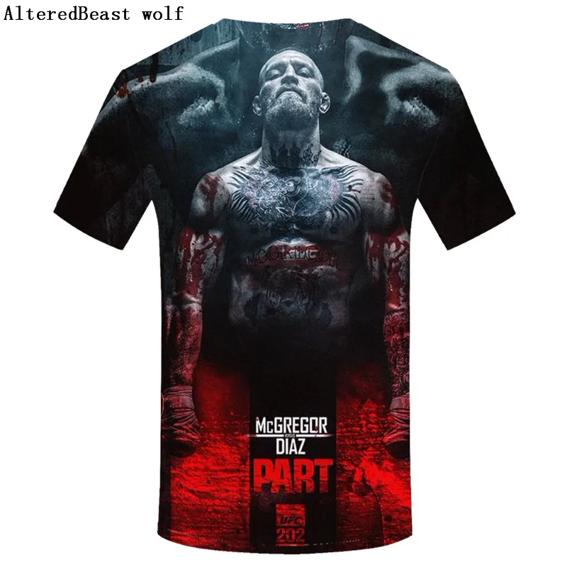 Лето, Conor McGregor king is back, дизайнерская футболка с принтом и коротким рукавом, мужские футболки, забавная футболка