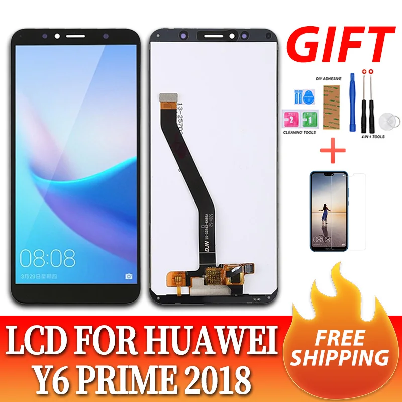 Для Huawei Y6 2018 ЖК дисплей + сенсорный экран дигитайзер для Prime LCD ATU L11 L21 L22 LX1 LX3 L31 L42