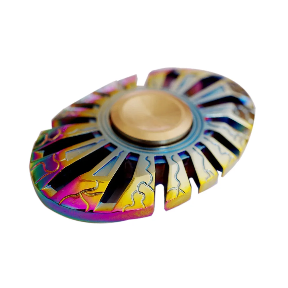 Новый Тор многоцветный Спиннеры Радуга EDC Игрушечные лошадки ручной spiner вращения