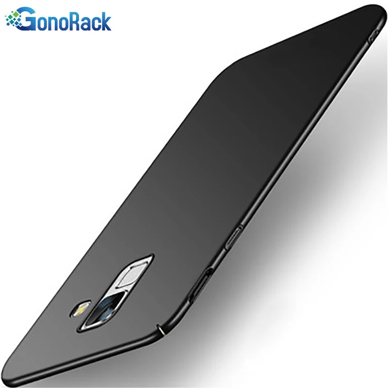 GonoRack 360 Жесткий Пластиковый матовый чехол из поликарбоната для samsung Galaxy A6 360 Полное покрытие для samsung A6 Plus задняя крышка чехол для телефона