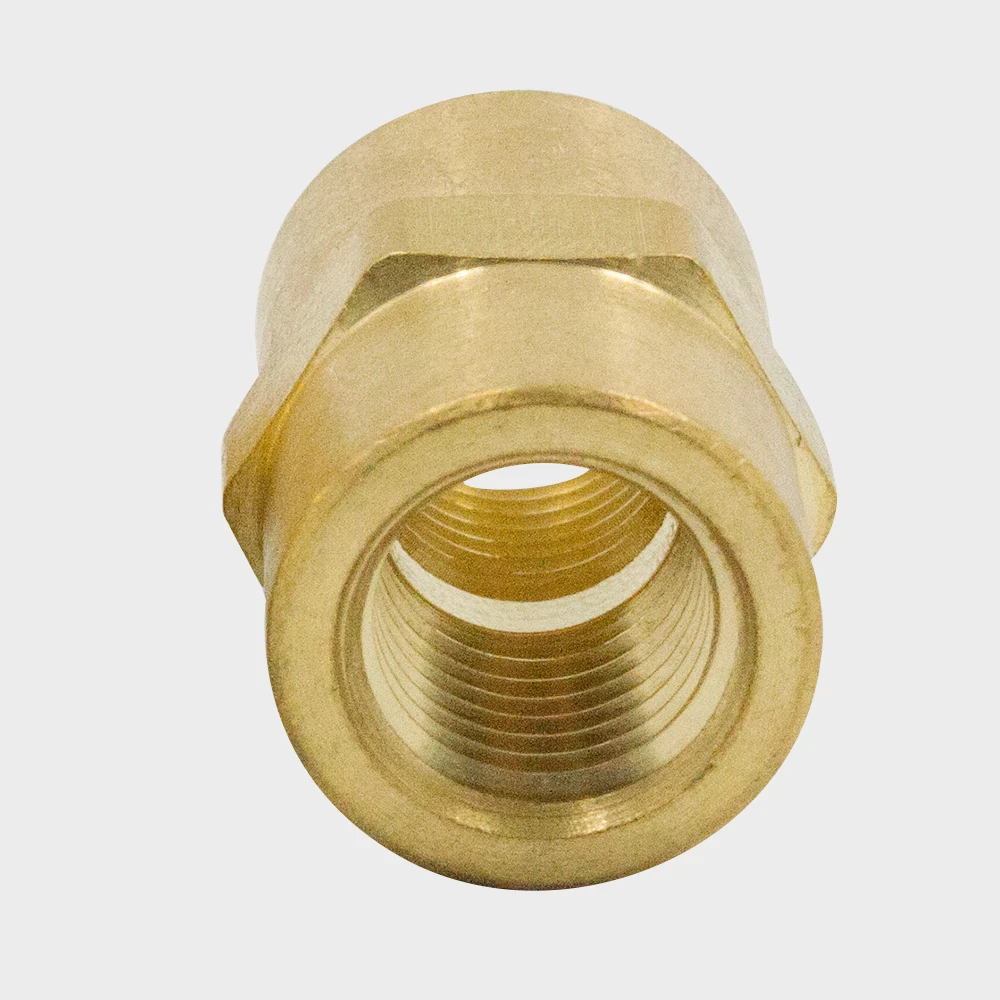 Pack of 2 Legines Brass Pipe Fitting Hex Coupling Coupler 1/8&quot 1/4&quot 3/8&quot 1/2&quot NPT Female Thread Plumb Water Gas Quick Connector |