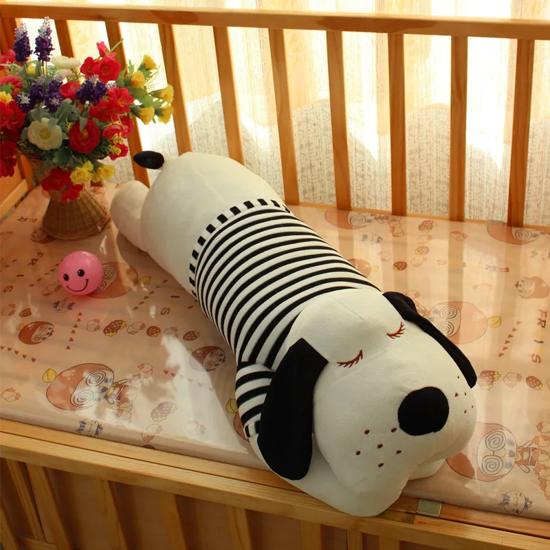 Спящая мультяшная собака кукла плюшевая игрушка для детей подарок на день